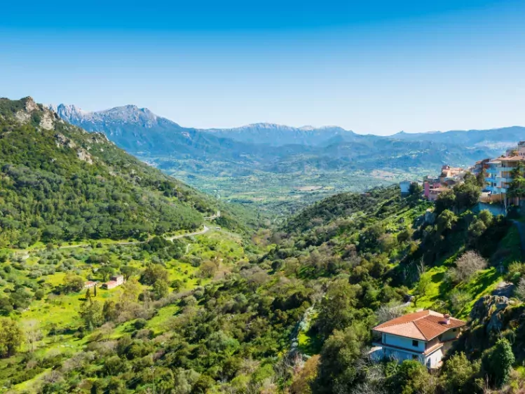 Heuvellandschap van Orgosolo