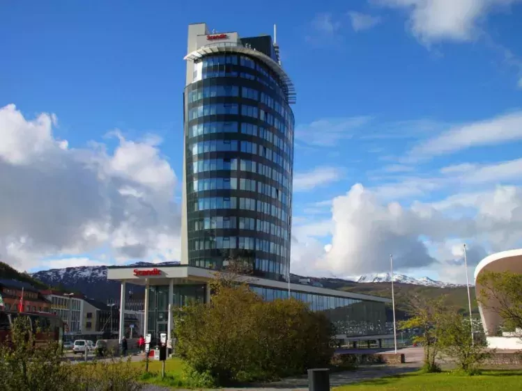 Vooraanzicht van Scandic Narvik in Narvik