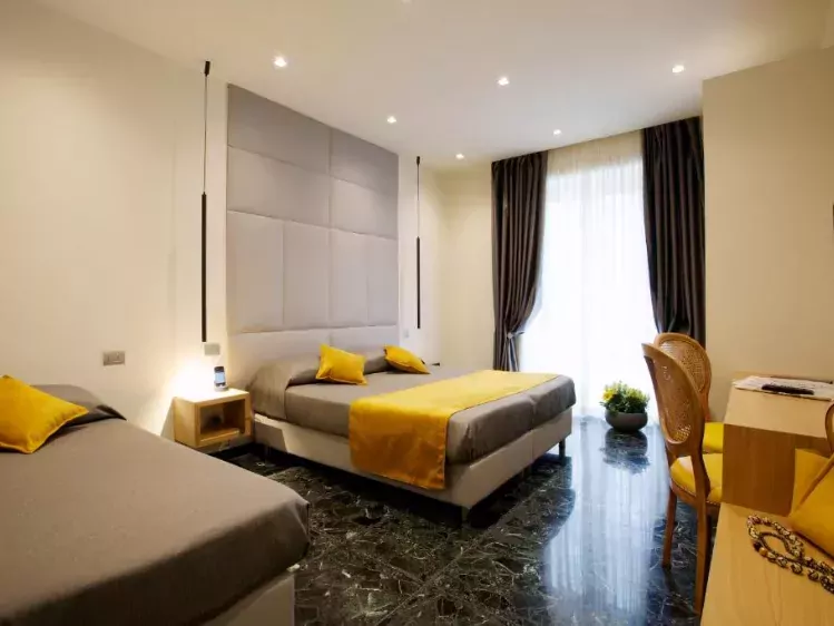 Voorbeeld kamer van Hotel Garden in Levanto