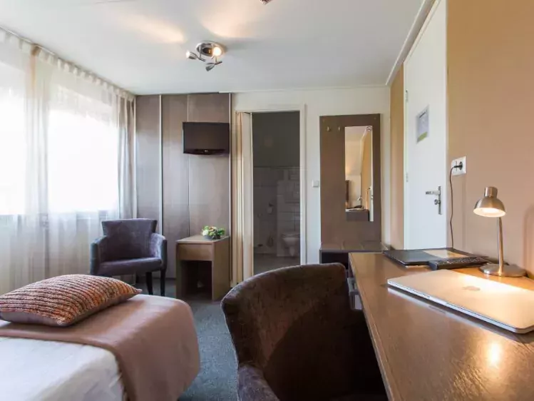 Hotel Ruimzicht eenpersoonskamer