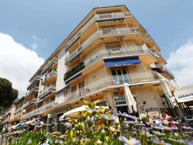 Vooraanzicht van Hotel Garden in Levanto