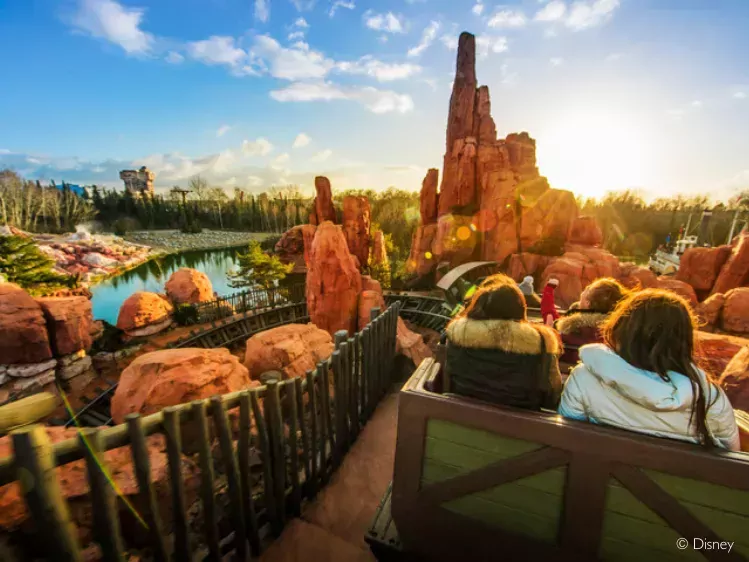 Big Thunder Mountain in Disneyland Paris