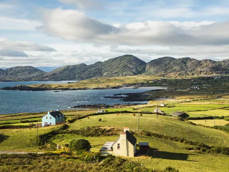 Heuvellandschap in Beara