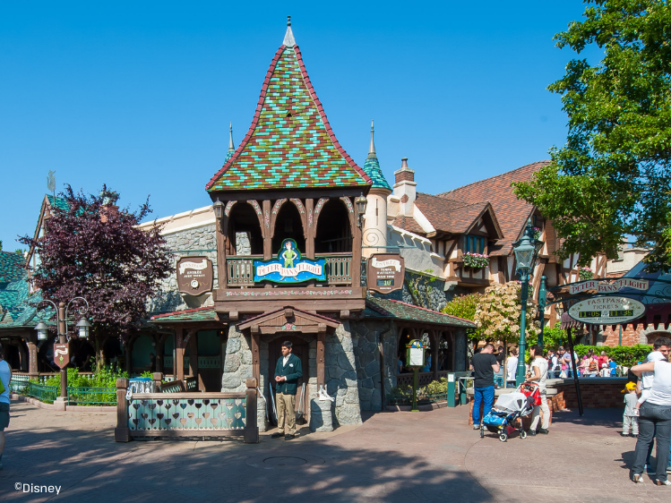 Disneyland Paris - Peter Pan's Flight - Ingang van de attractie