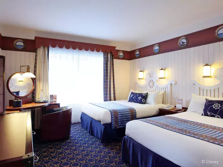 Newport Bay Club in Disneyland Paris - Kamer