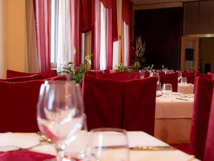 Restaurant van Hotel San Zeno in San Zeno di Montagna