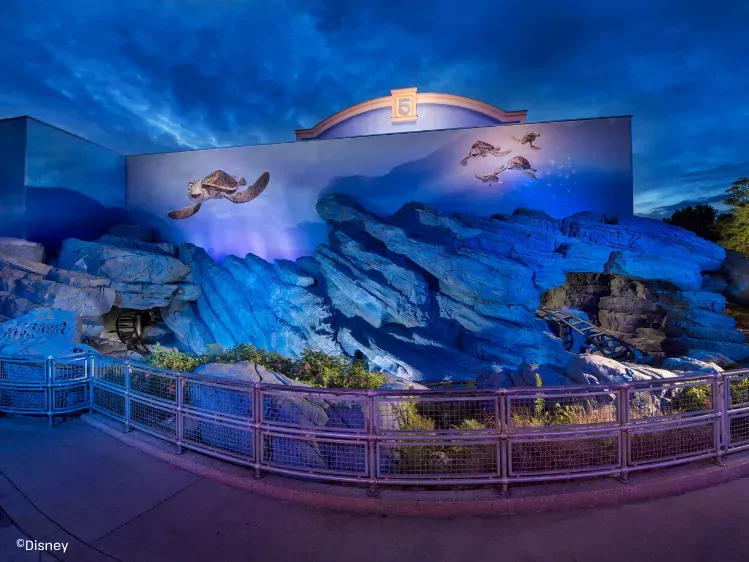 Disneyland Paris - Crush's Coaster - attractie