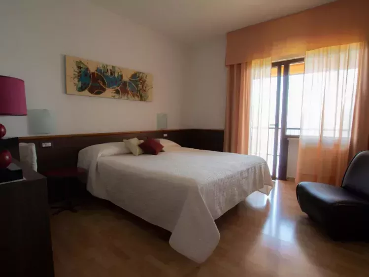 Voorbeeld kamer van Hotel San Zeno in San Zeno di Montagna