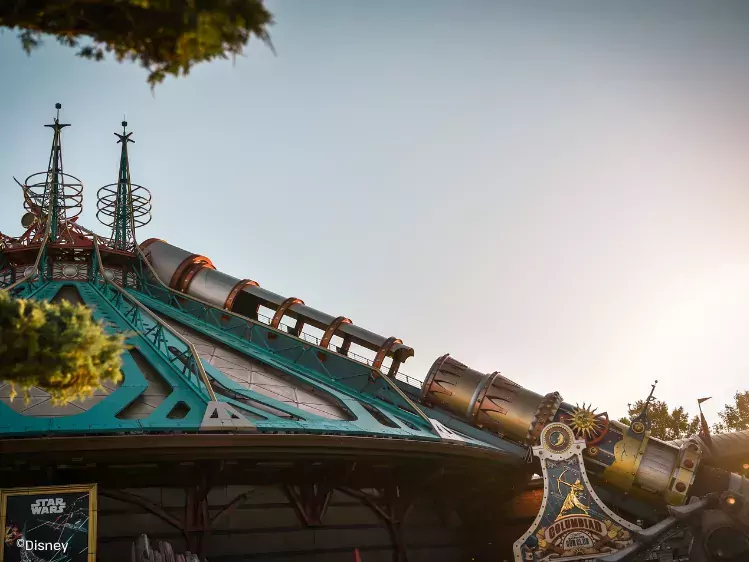 Disneyland Paris - Star Wars Hyperspace Mountain attractie