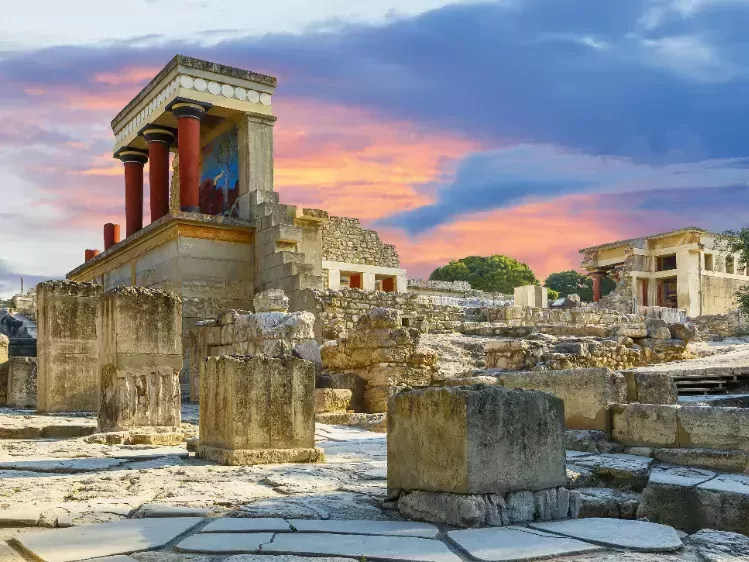 Griekenland - Kreta - Heraklion - Paleis van Knossos