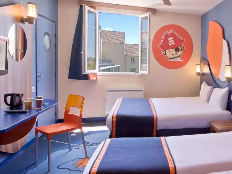 Explorers Hotel in Disneyland Paris - 4-persoonskamer