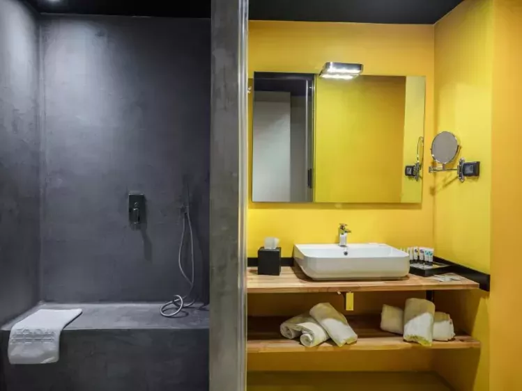 Voorbeeld badkamer van Hotel Park