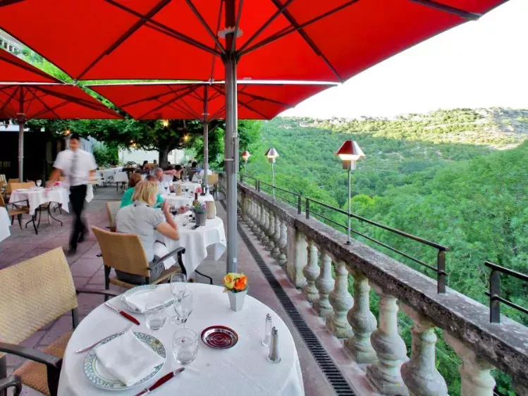 Restaurant van Hotel Beau Site