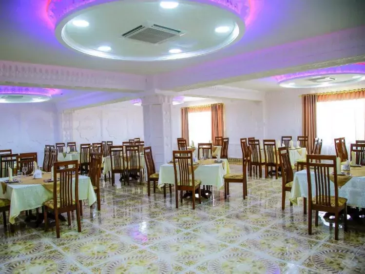 Restaurant van Zilol Baxt Hotel in Samarkand