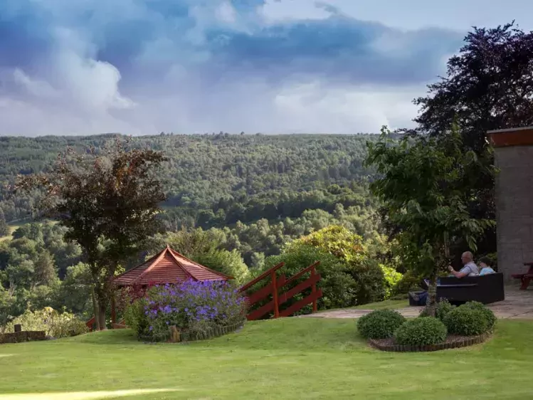 Uitzicht Pitlochry Hotel Dundarach