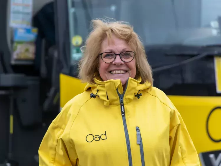 José op het overstappunt in Didam