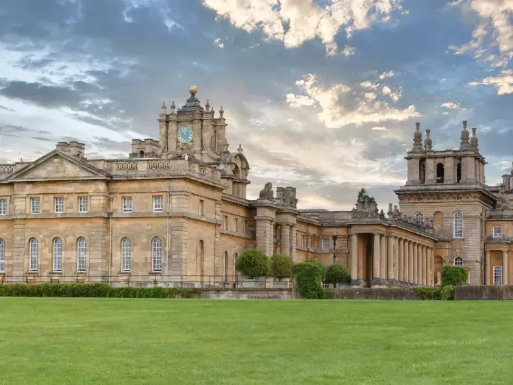 Blenheim Palace in Oxfordshire