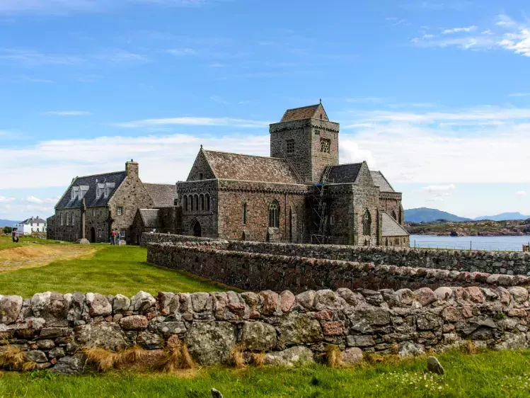 Abdij op eiland Iona