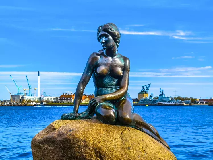 Kleine zeemeermin Kopenhagen, Denemarken