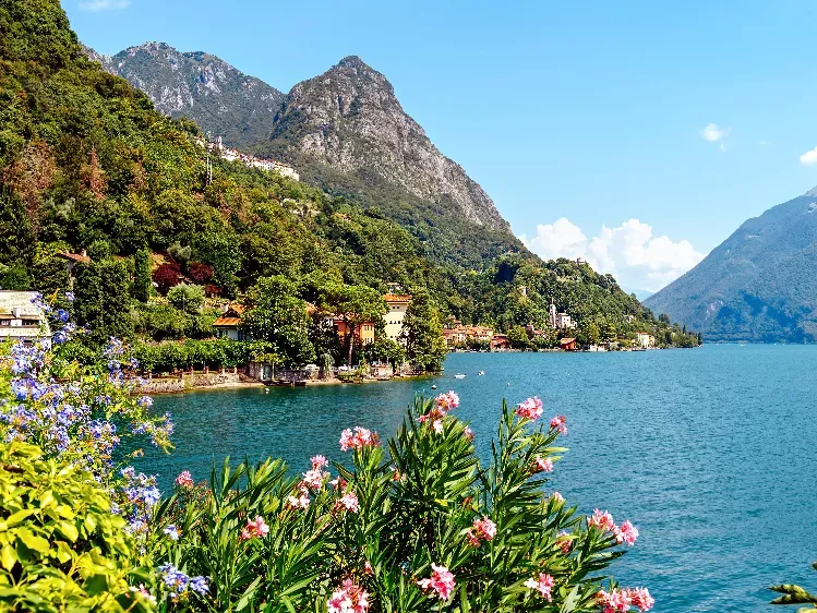 Italië en Zwitserland - Meer van Lugano