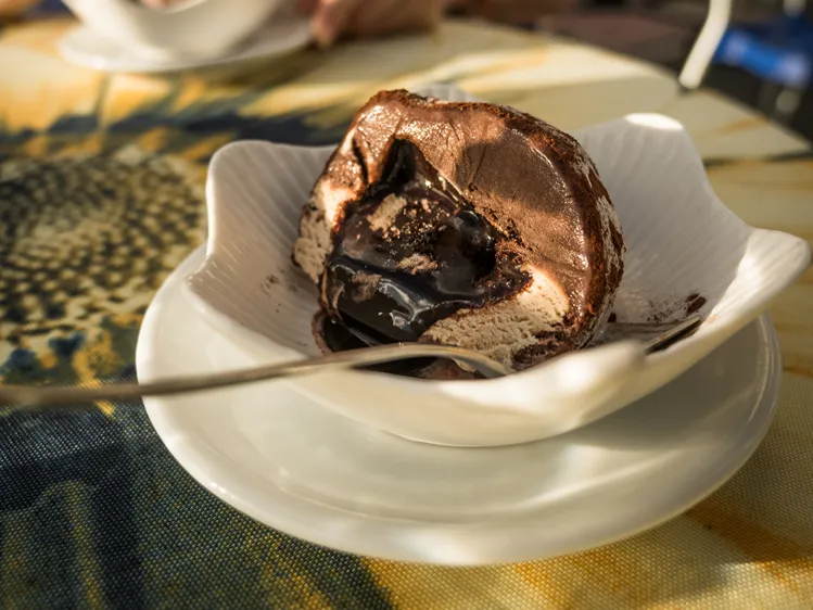 Italië - Tartufo ijs