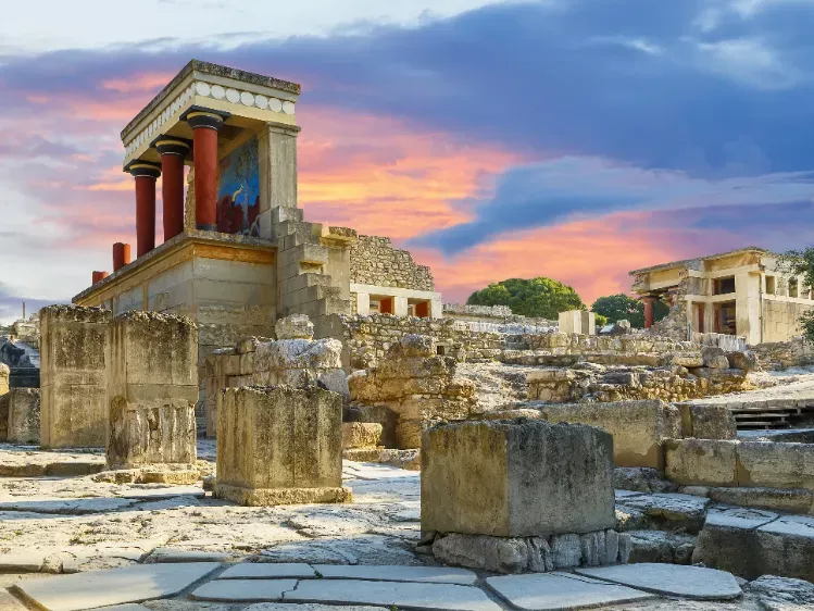 Griekenland - Kreta - Heraklion - Paleis van Knossos