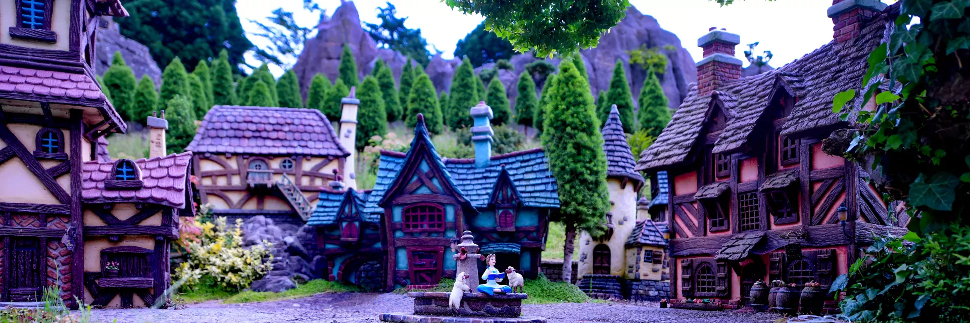 Disneyland Paris - Le Pays des Contes de Fées - Miniatuur dorpje