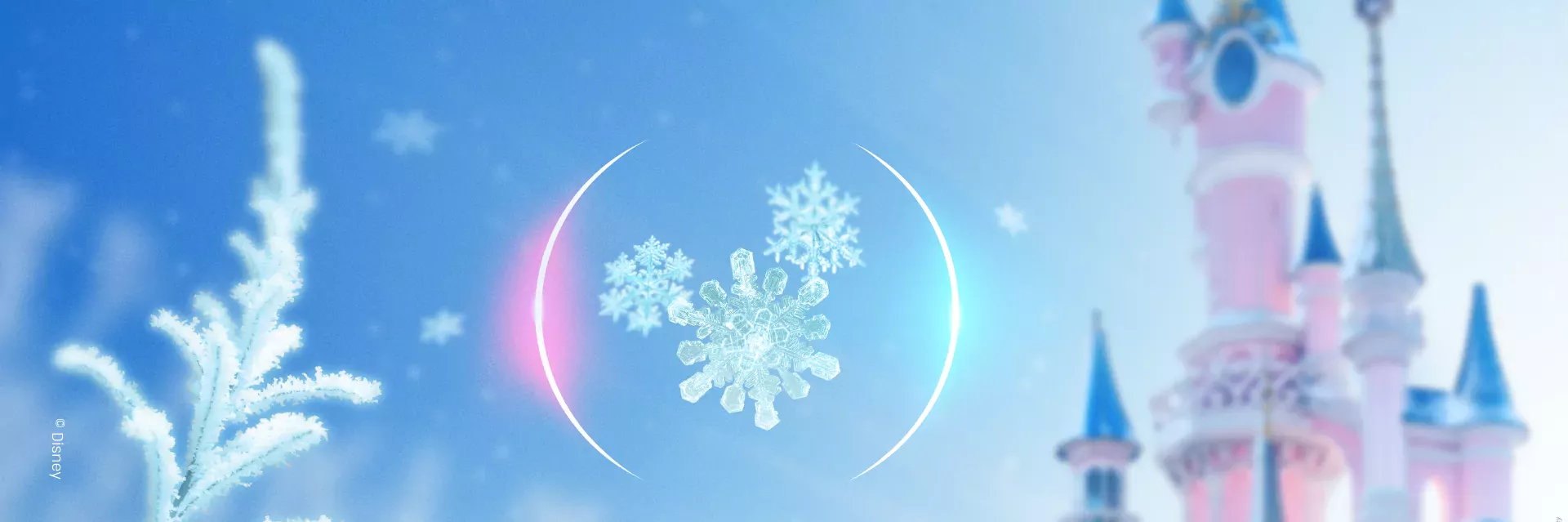 Disneyland Paris in de winter