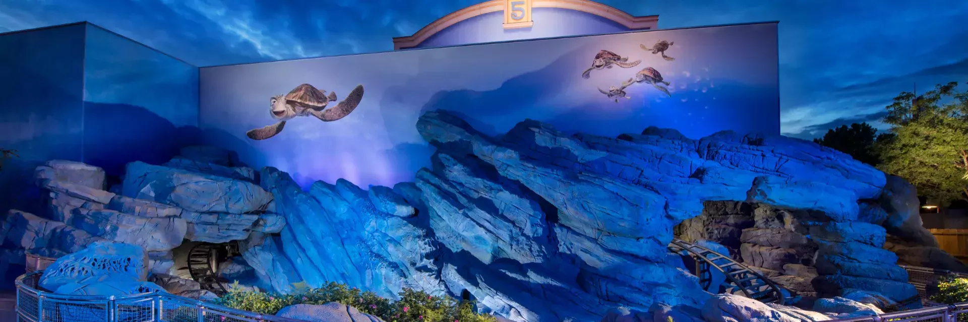 Disneyland Paris - Walt Disney Studios Park - Crush's Coaster