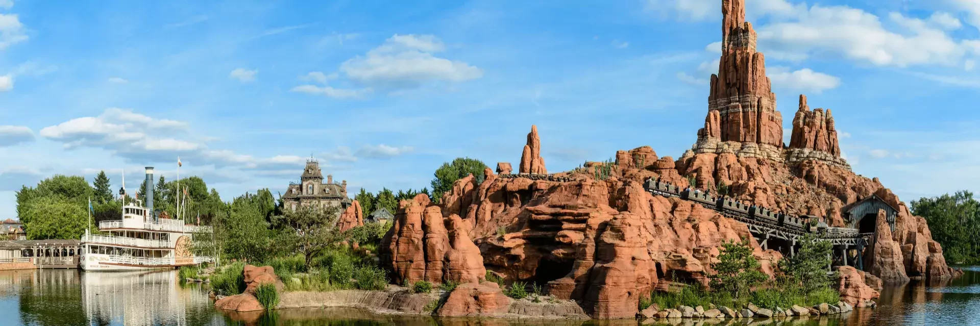 Disneyland Paris - achtbanen - Big Thunder Mountain