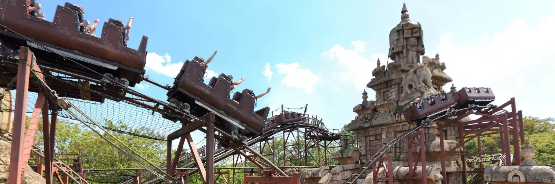 Disneyland Paris - Indiana Jones and the Temple of Peril attractie