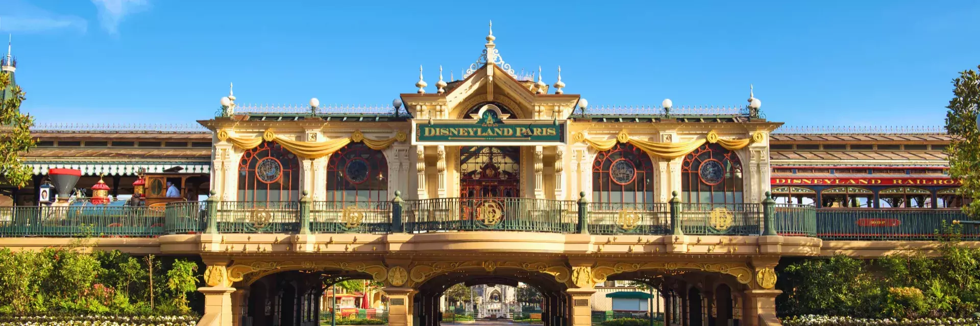 Disneyland Paris - Ingang voor het Disneyland Park