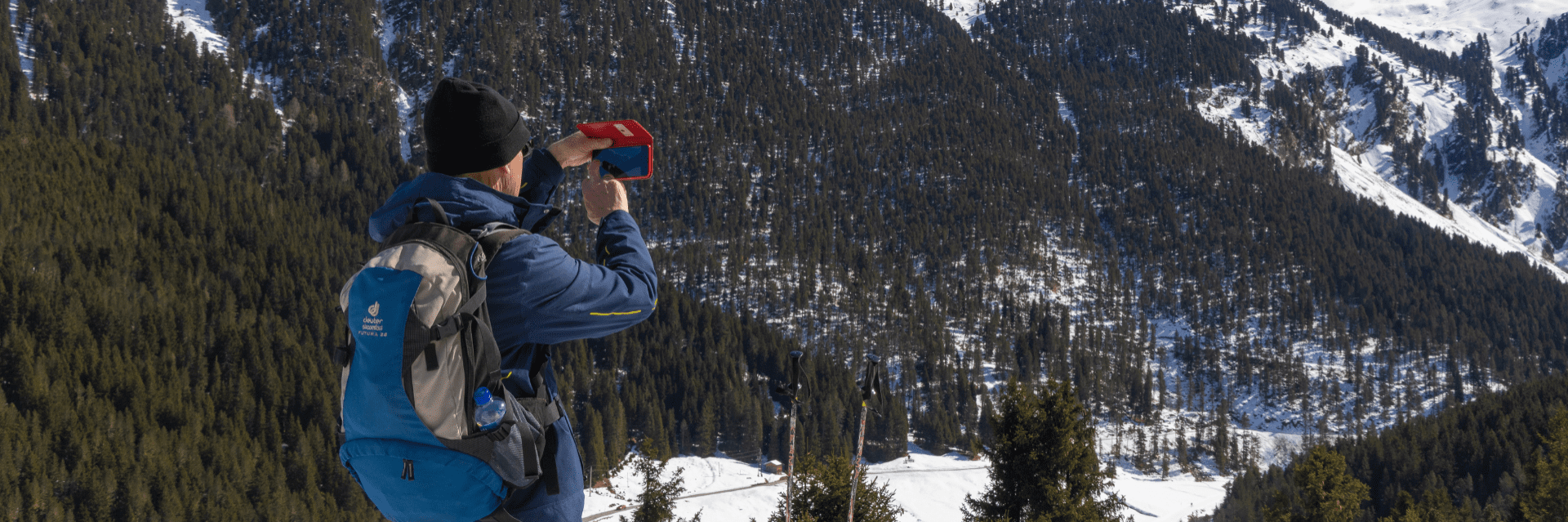 Foto op winterreis met Oad