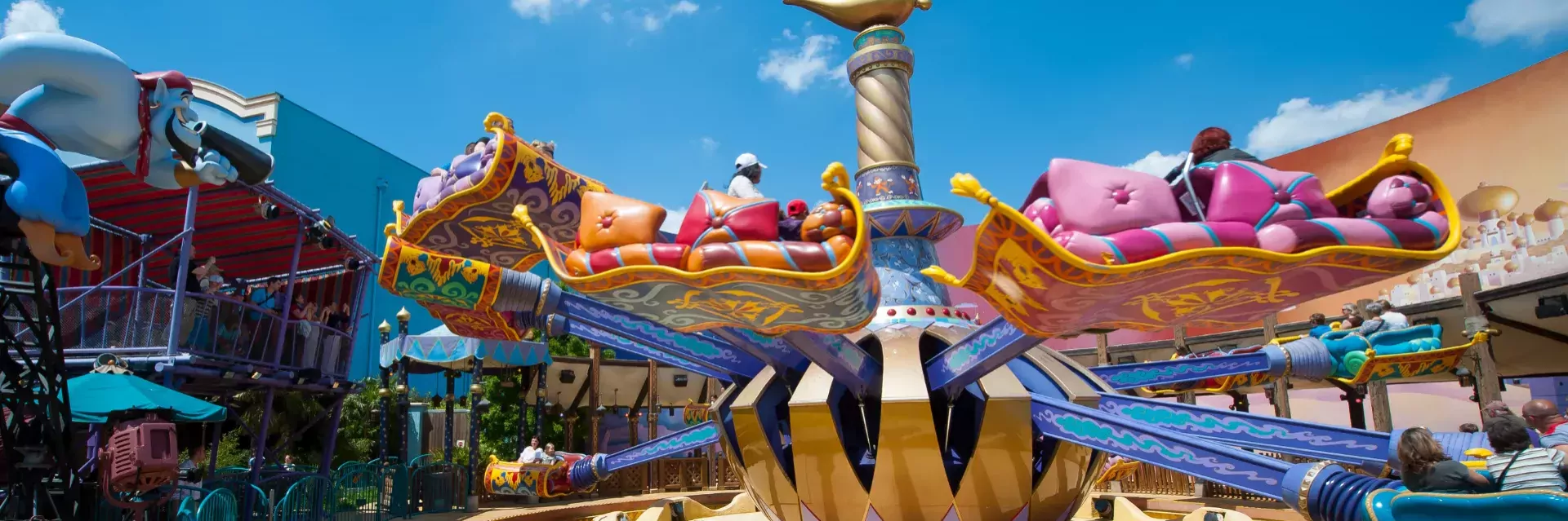 Disneyland Paris - Walt Disney Studios - Les Tapis Volants
