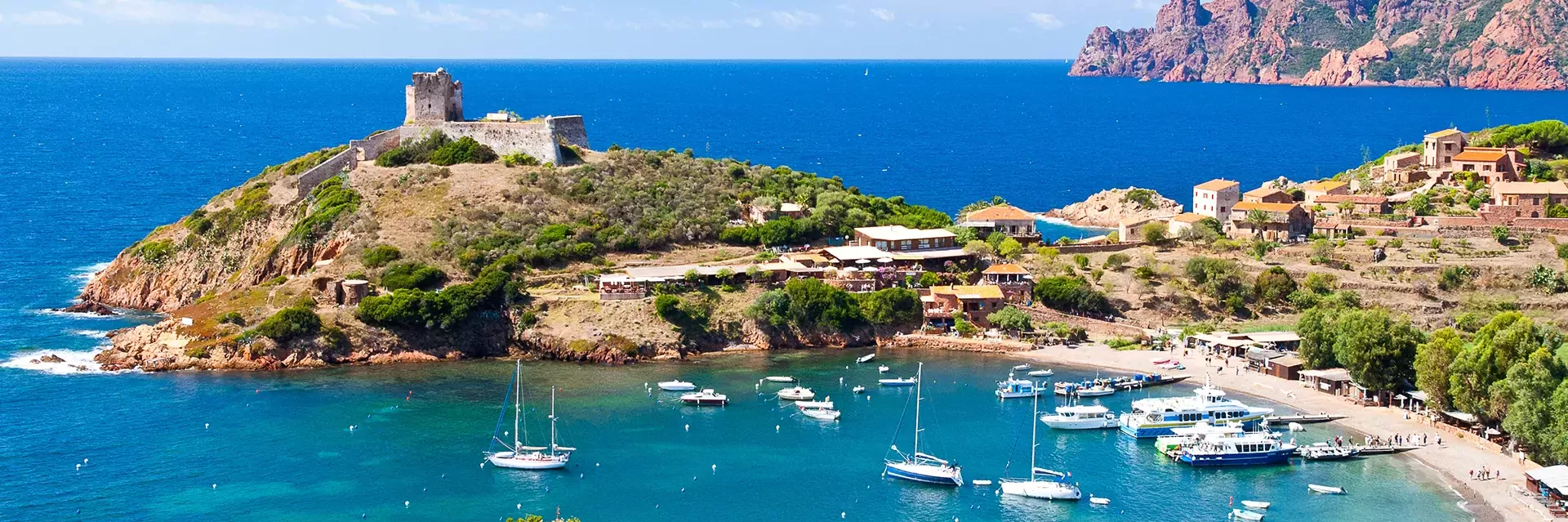 Frankrijk Corsica Girolata baai