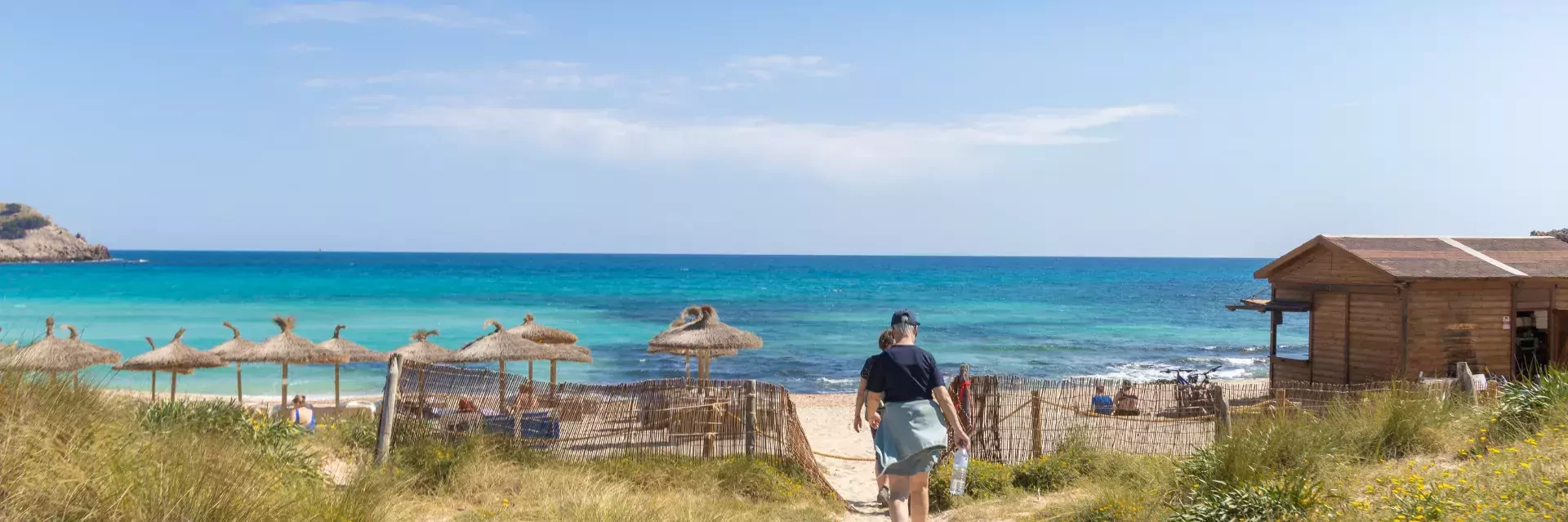 Wandelaars van de Wandel 4-daagse in Mallorca