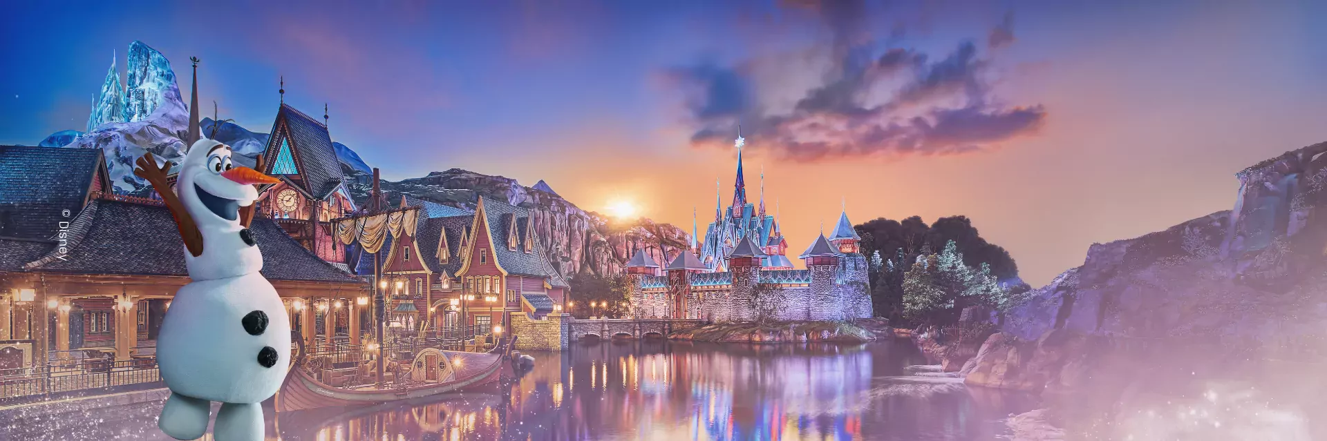 Olaf World of Frozen - Disney Adventure World