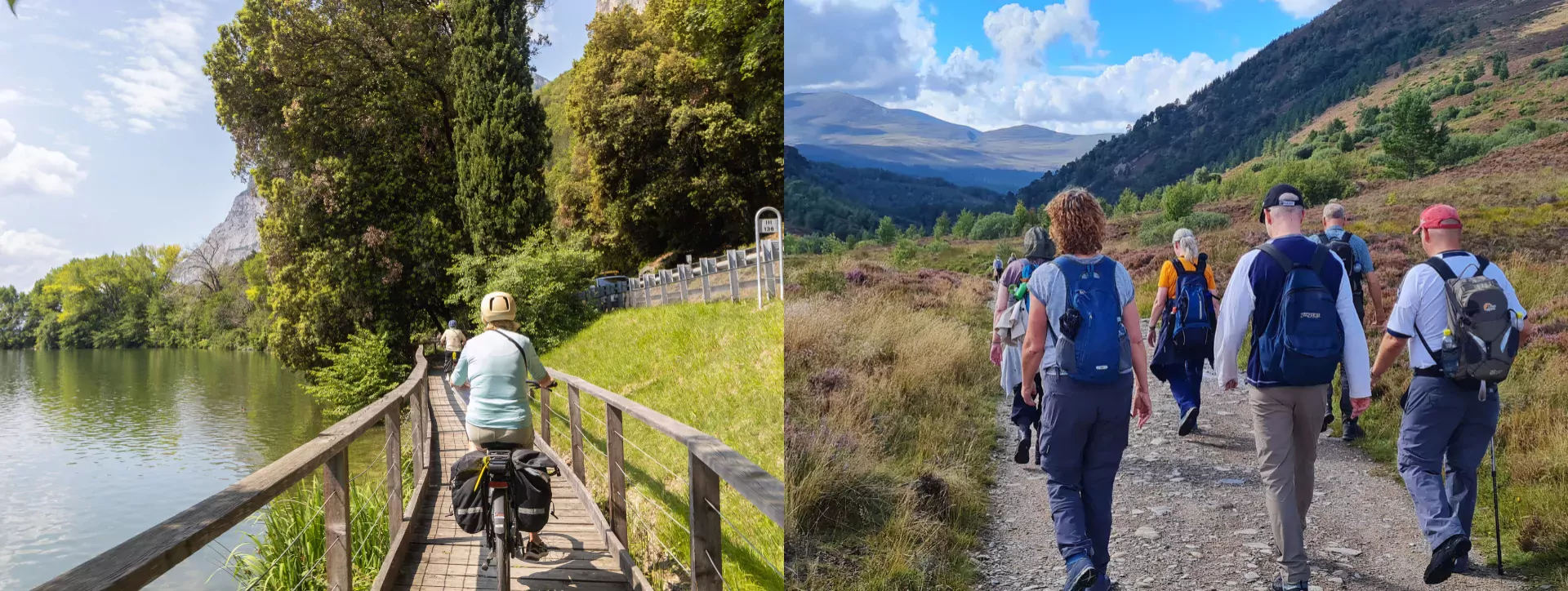 Oad fietsvakanties en wandelvakanties