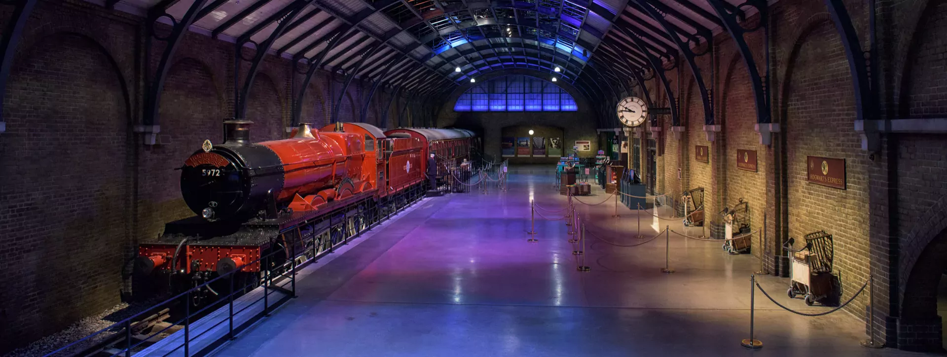 Hogwarts Express and Platform nine and three quarters