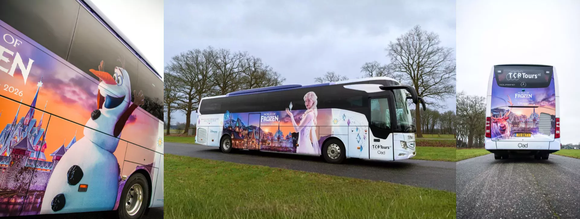 Oad - Disneyland Paris - World of Frozen bus
