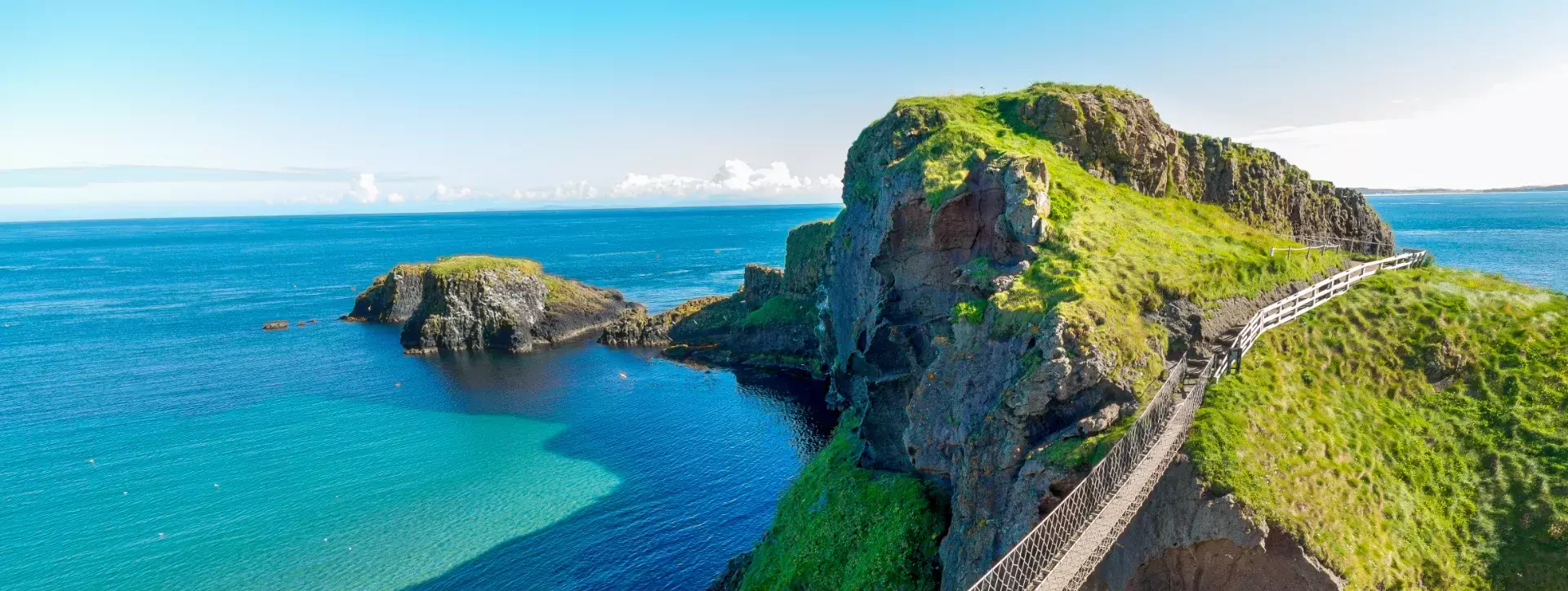 Touwbrug Carrick-a-Rede in Noord-Ierland 2