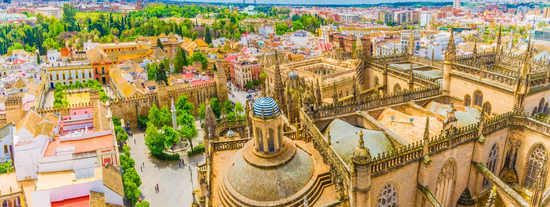 De binnenstad van Sevilla in Andalusië, Spanje 2