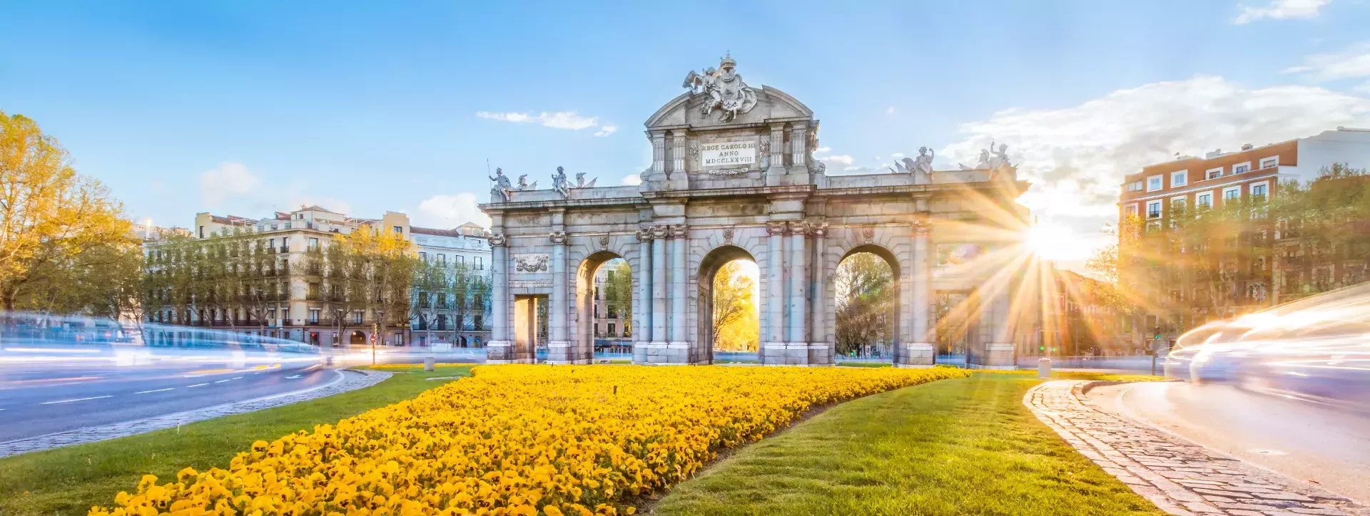 Puera de Alcala in Madrid