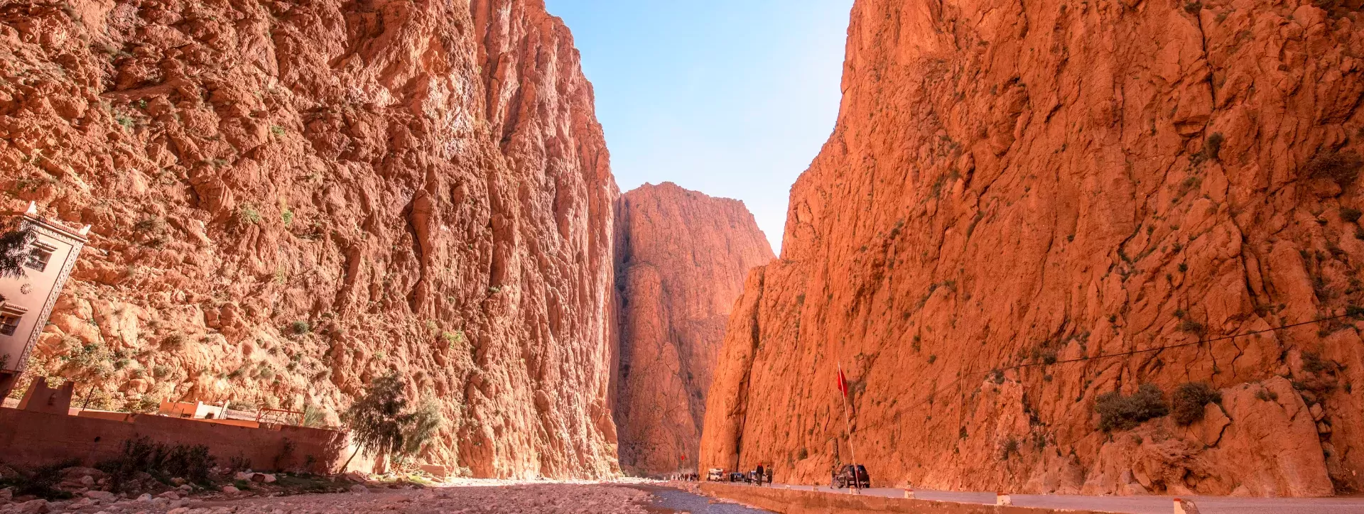 Tussen de bergen bij Todgha Canyon in Marokko 3