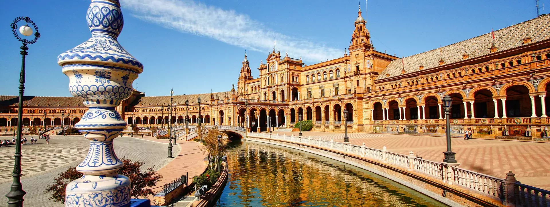 Plaza de Espana in Sevilla