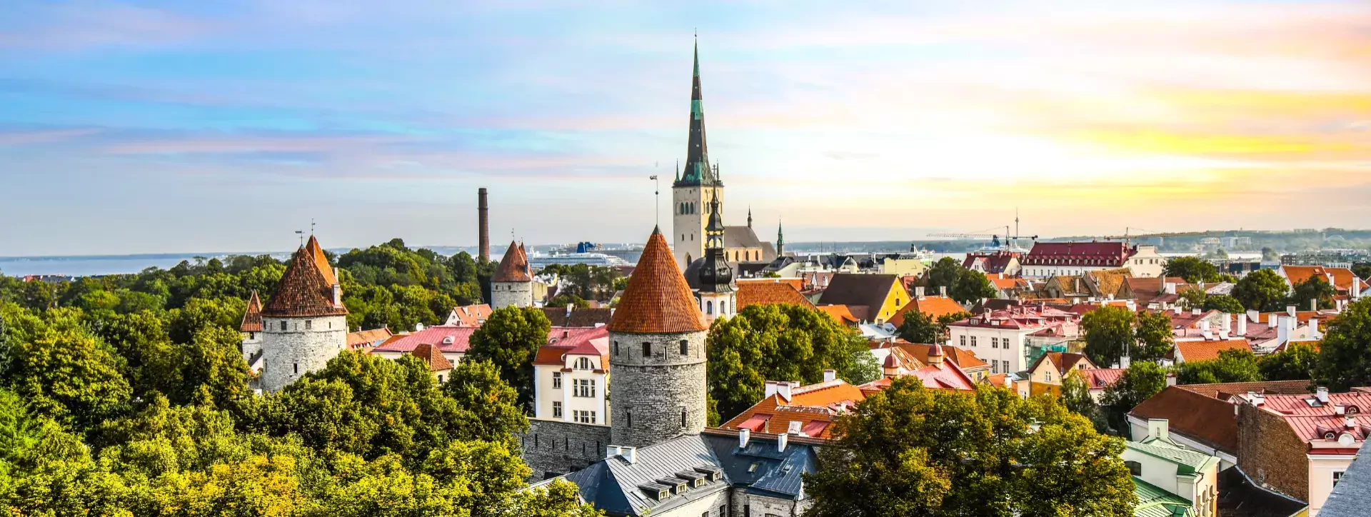 Tallinn in Estland in de Baltische staten