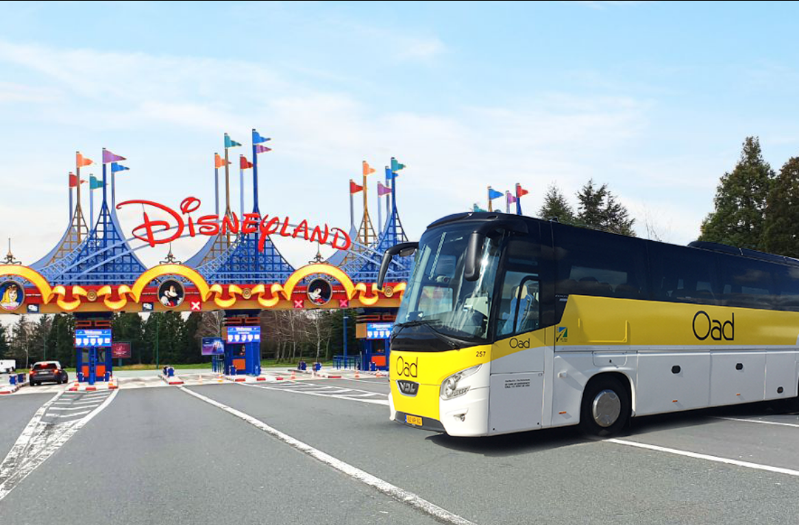 Oad-bus voor Disneyland Paris