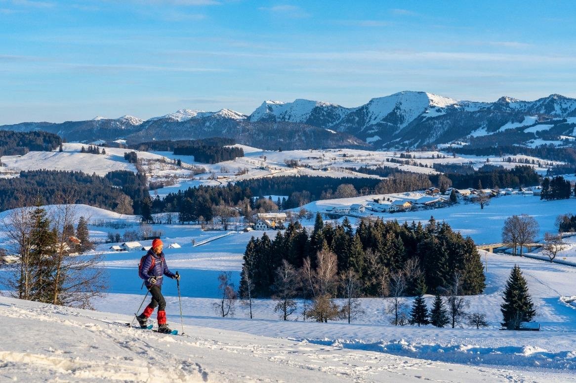 Langlaufen en wandelen door het Beierse Woud