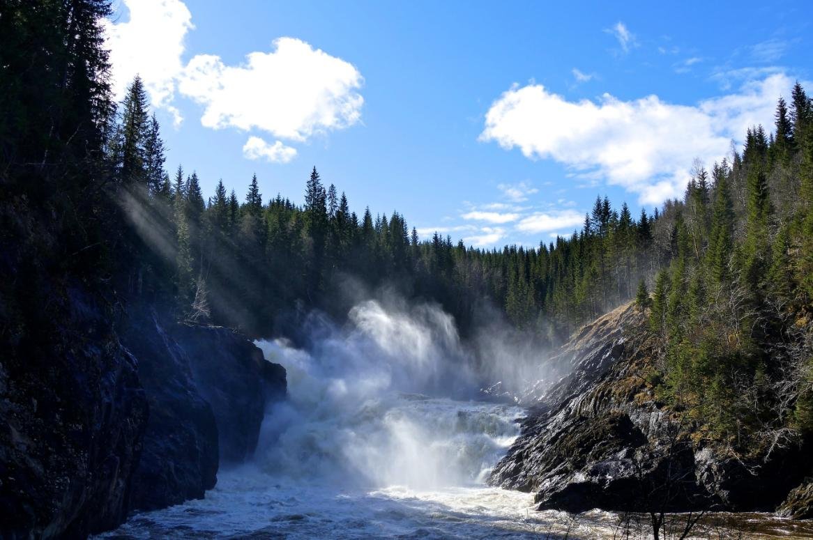 NO-Noorwegen_Verdal Granfossen waterval