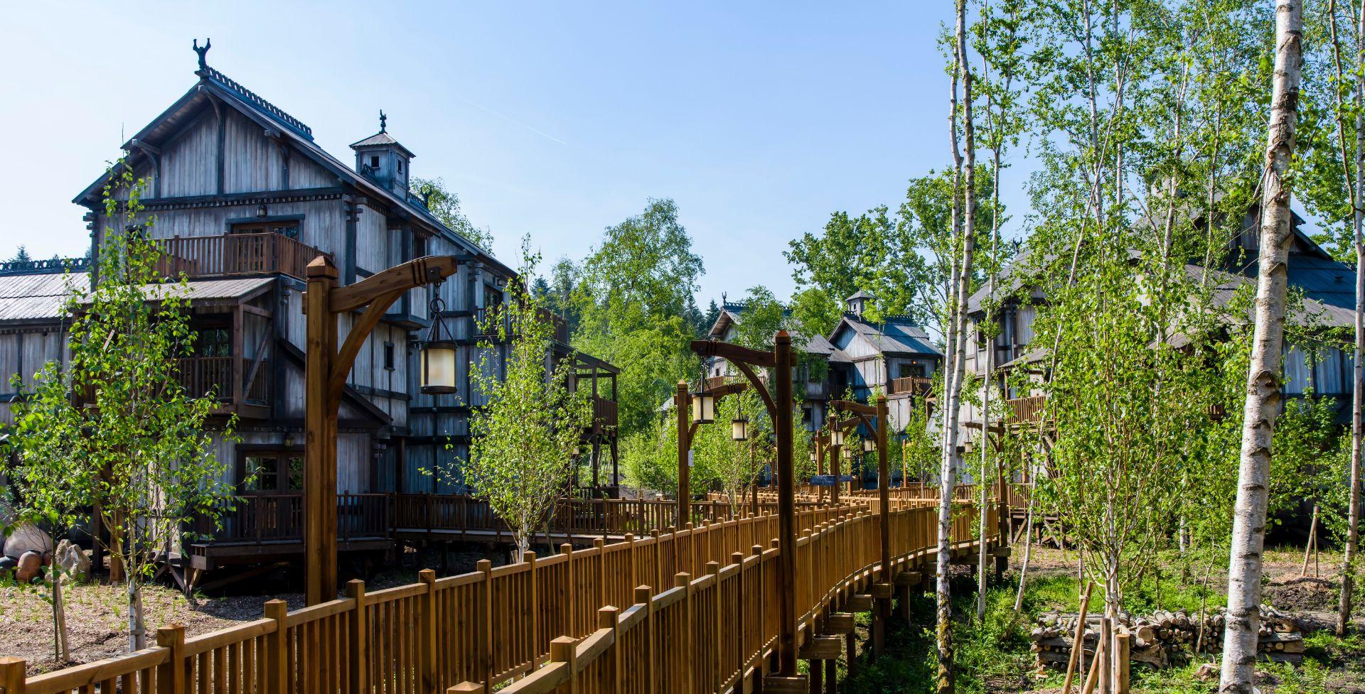 Parc Astérix - La Cité Suspendue Hotel - aanzicht